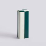 Boîte en fer - Slim - Vert et blanc cassé