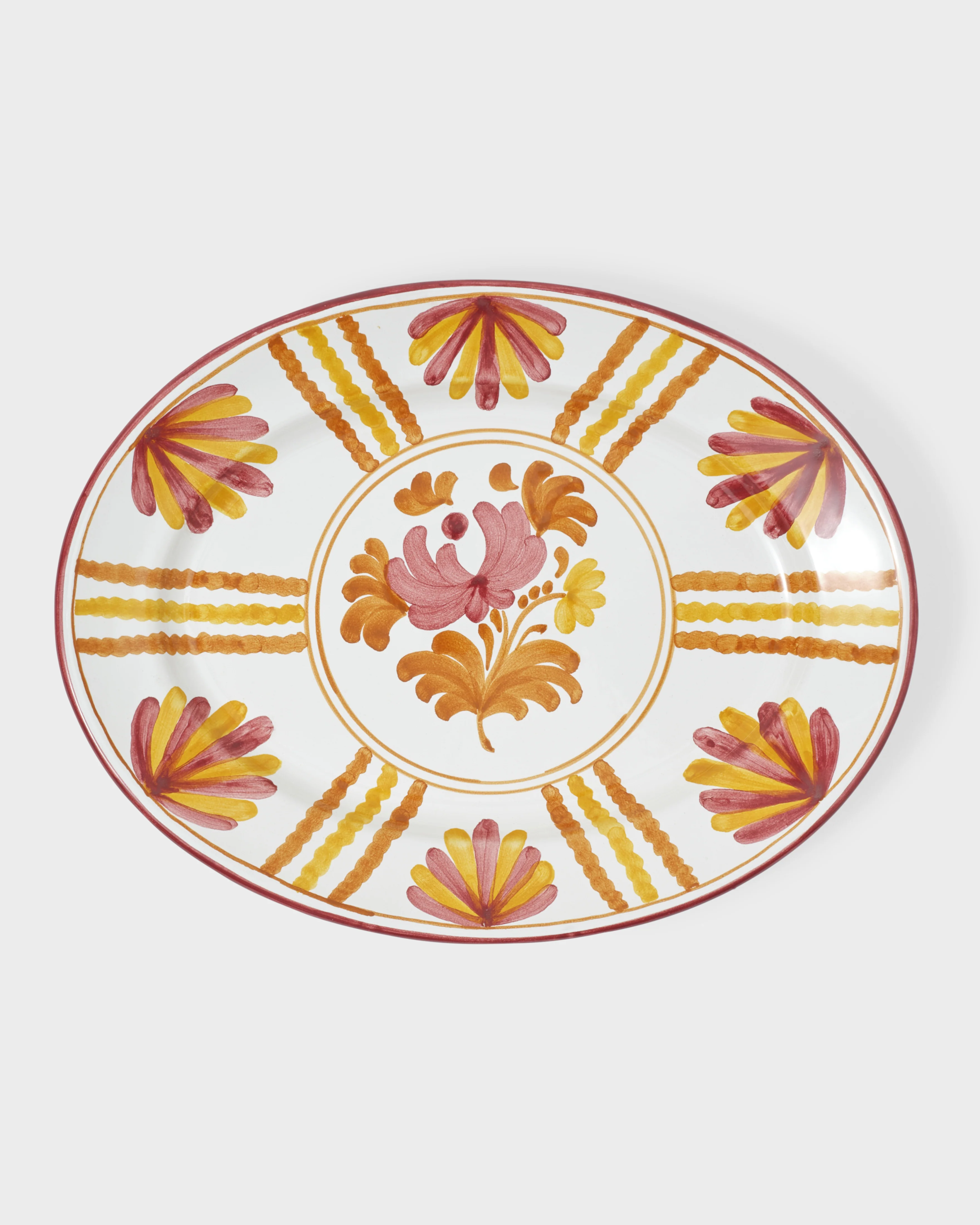 Plat de service oval - Blossom collection