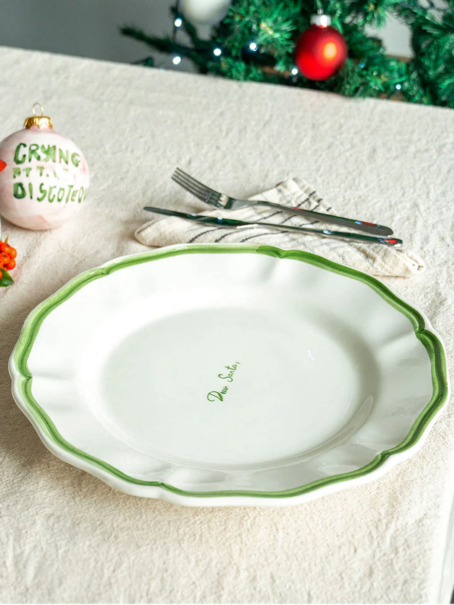 Grande assiette « Cher Père Noël » – Image 2