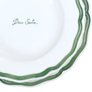 Grande assiette « Cher Père Noël »