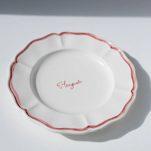 Assiette Fil Rouge « Gueule de bois »