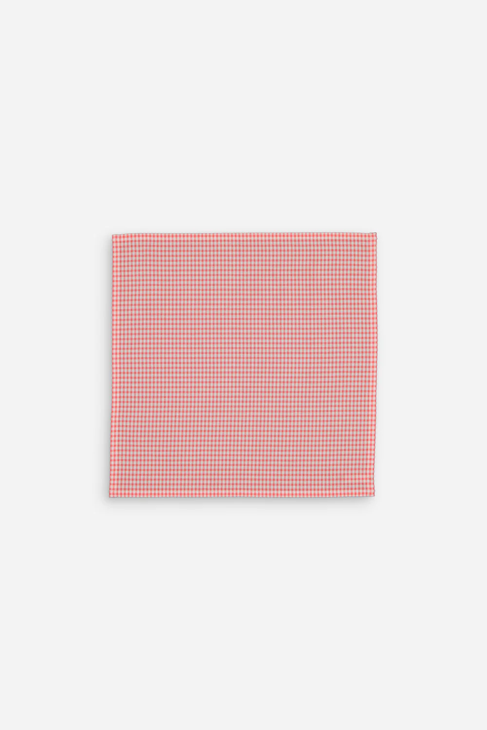 Serviettes de table petit vichy rose - Lot de 2 – Image 2
