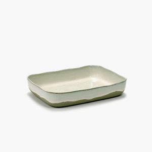 Plat four n°10 blanc cassé - La nouvelle table