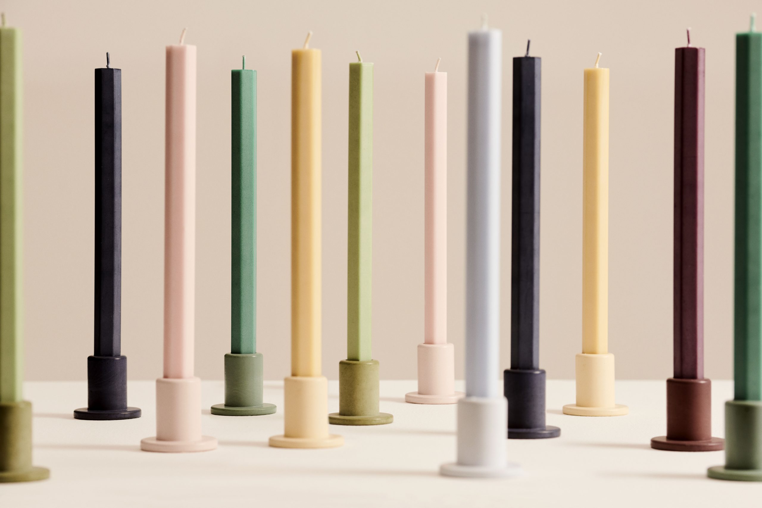 Bougies Fresh –Set de 4 – Image 2