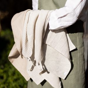 Serviettes de cuisine - 100% Lin